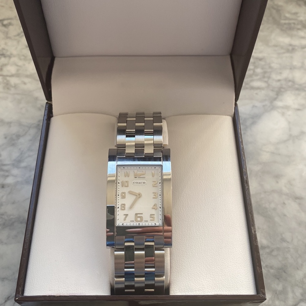 NEW COACH WATCH Swiss Made 26mm 0233